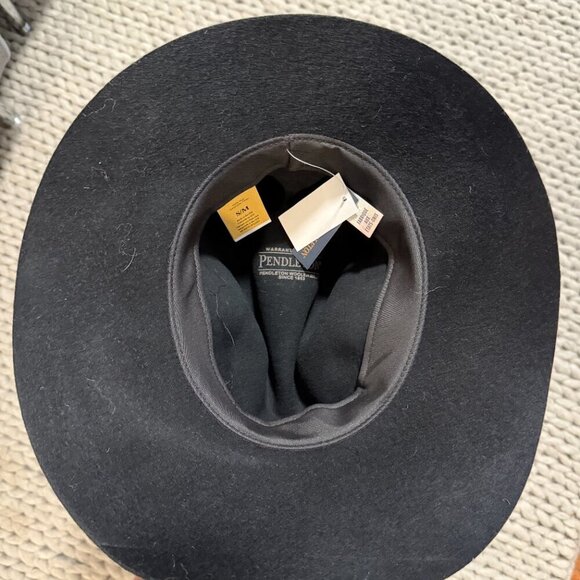 Pendleton Wool Black MARNI FEDORA S/M NWT - Picture 5 of 8